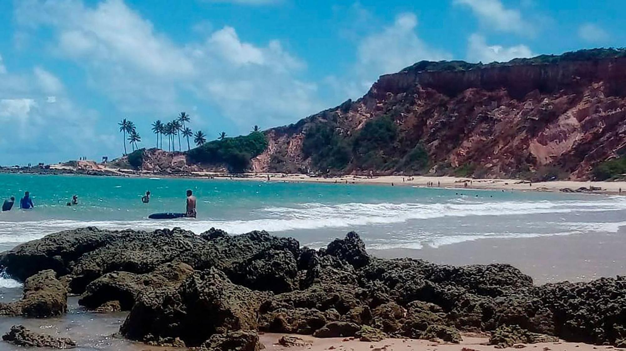 Flat Frente Mar - Praia De Tabatinga Conde  Buitenkant foto